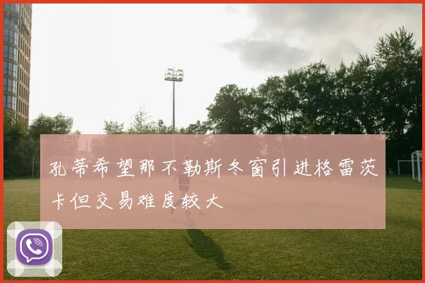 孔蒂希望那不勒斯冬窗引进格雷茨卡但交易难度较大